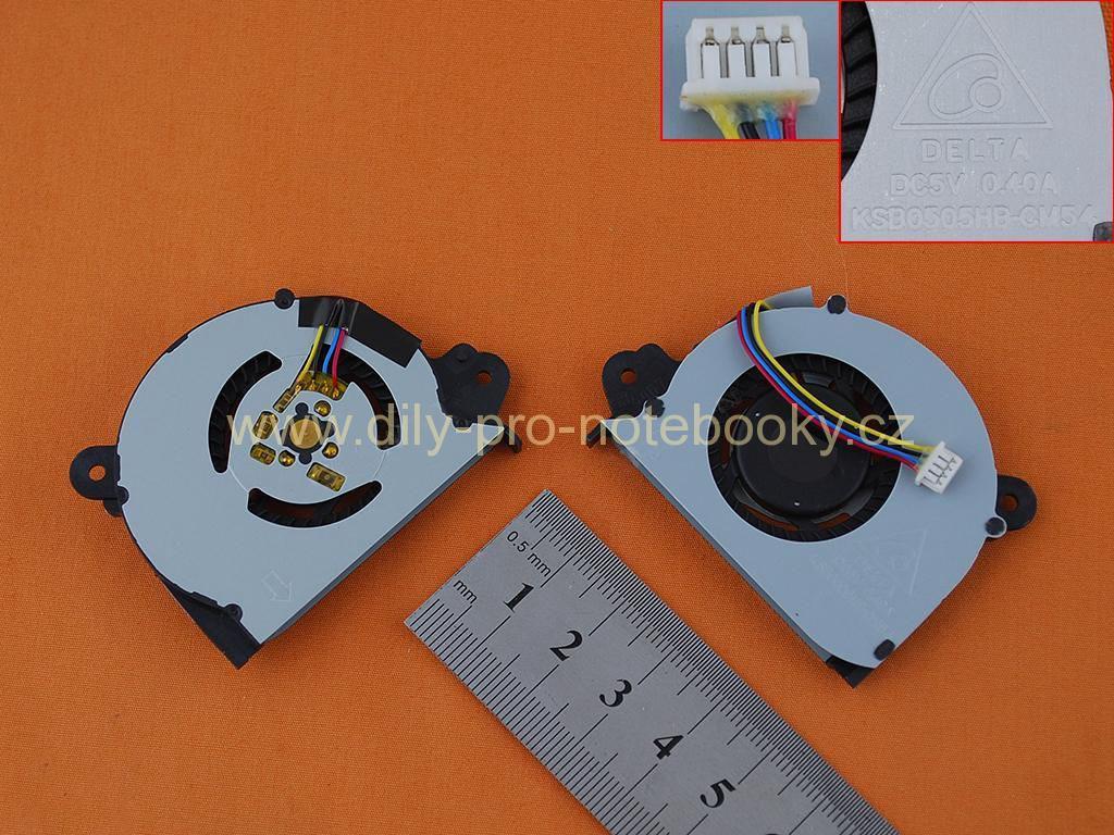 Laptop Cooling Fan for Asus Vivobook X202E S200E, version 1
