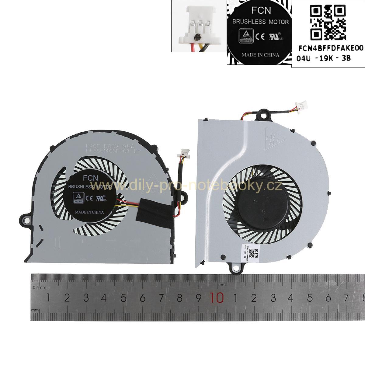 Laptop Cooling Fan for Acer Aspire E5-571G E5-571 E5-471G V3-572 V3-572G
