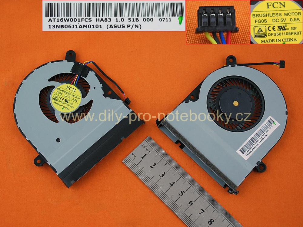 Laptop Cooling Fan for Asus Transformer Book Flip TP300LA TP300L