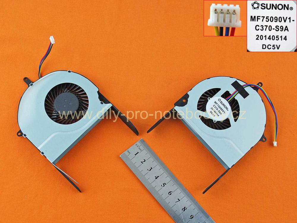 Laptop Cooling Fan for Asus N751 N751J N751JK