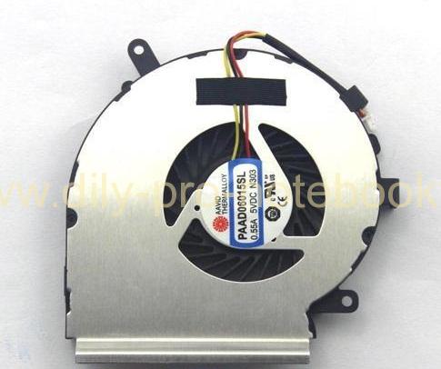 Laptop Cooling Fan for MSI GE62 GE72 GL62 GL72 PE60 PE70, CPU, 3PIN, version 1