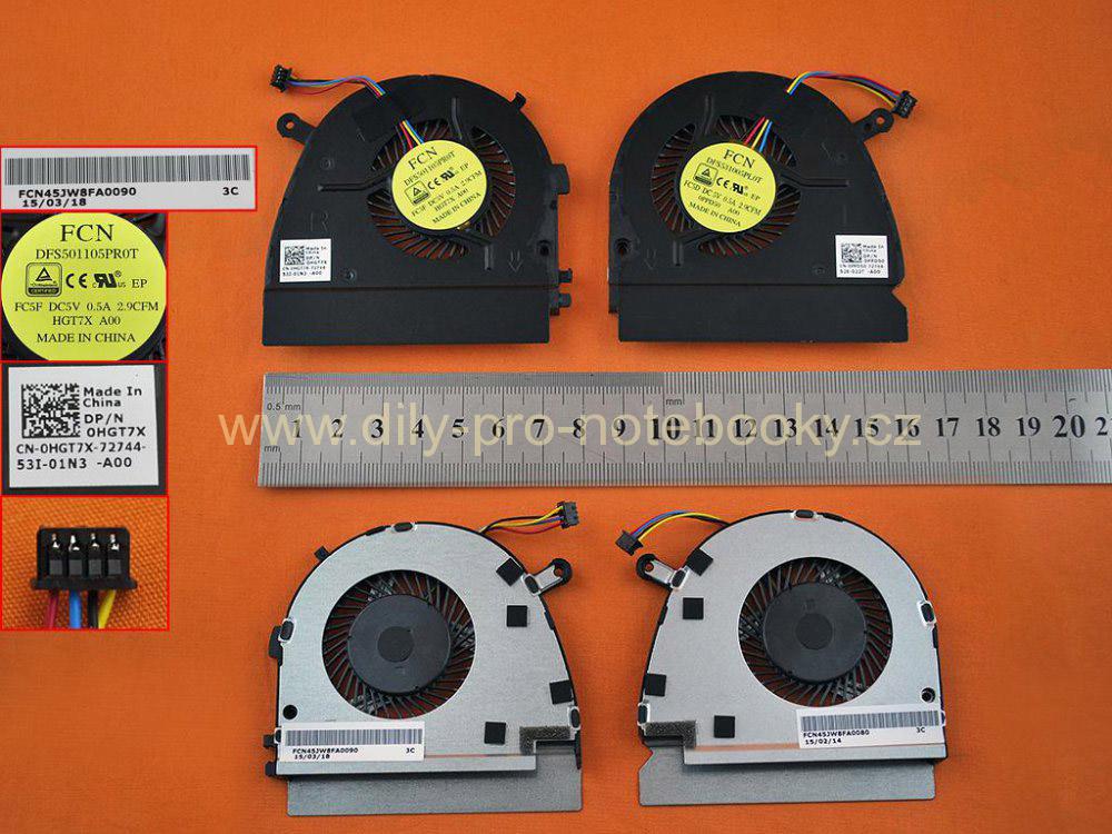 Laptop Cooling Fans for Dell Vostro 5460 V5460 V5470