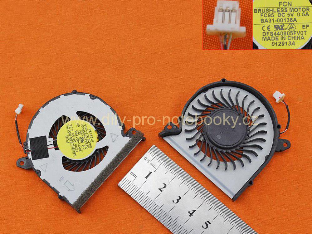 Laptop Cooling Fan for Samsung NP530U4E 530U4E NP535U4E