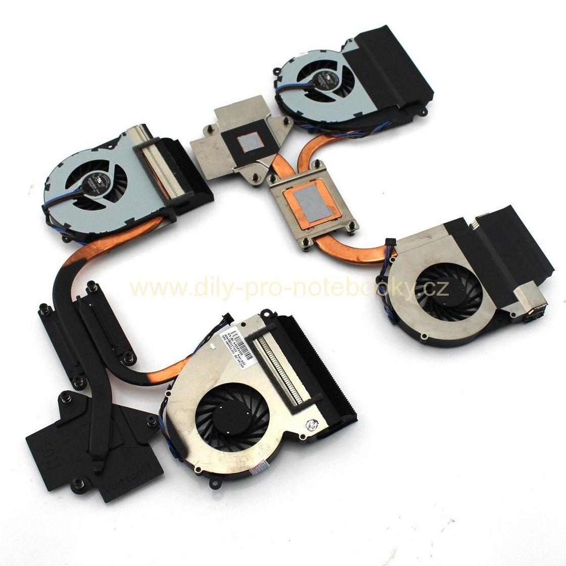 Cooling Fan with Heatsink for HP Envy 17 Envy 17-3000