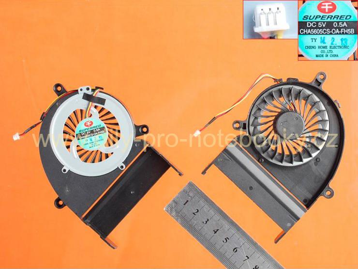 Laptop Cooling Fan for Fujitsu LifeBook AH530 A530, version 2