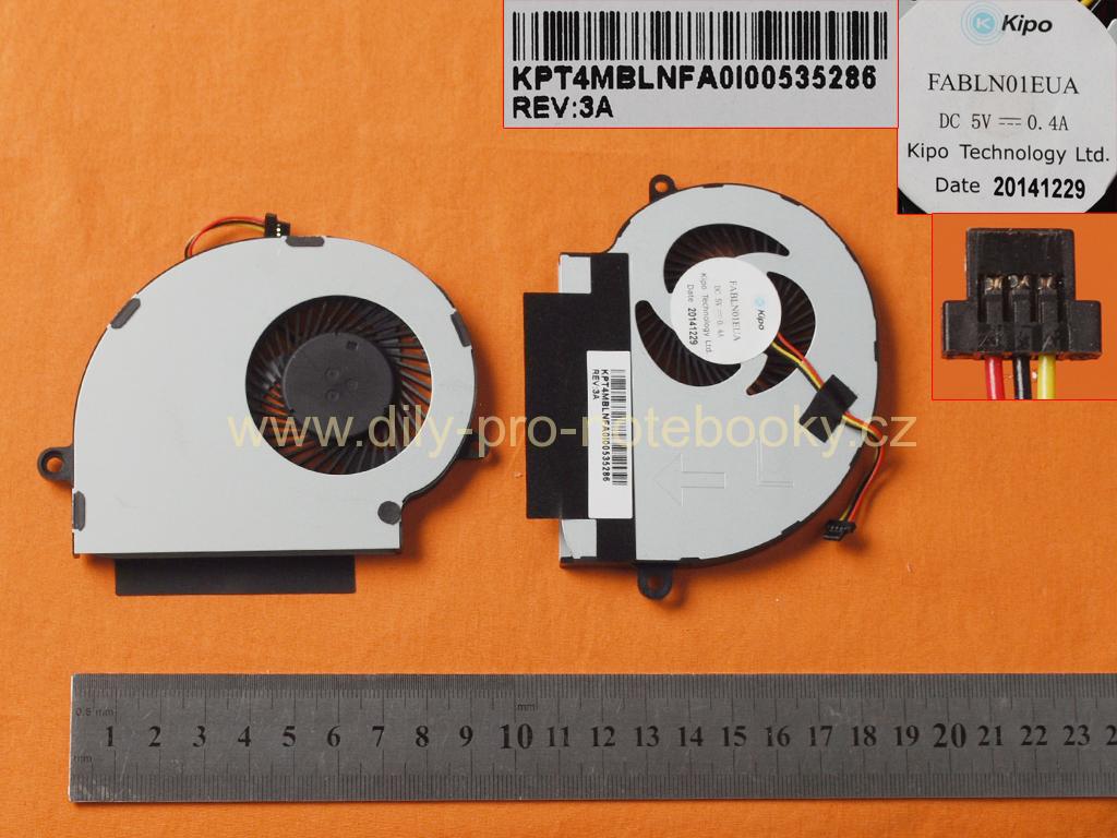 Laptop Cooling Fan for Toshiba Satellite S55T-B , left side