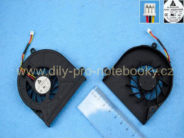 Laptop Cooling Fan for Toshiba Satellite C660 C655 C655D, version 2