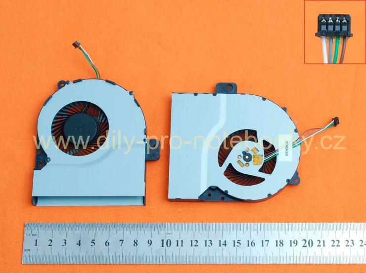 Laptop Cooling Fan for Asus X751L X751LA X751LAV X751LD X751LK X751LX