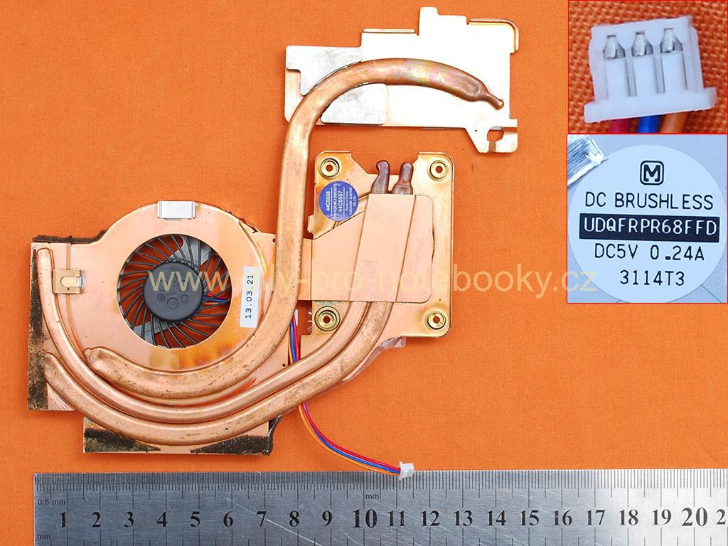 Cooling Fan with Heatsink for Lenovo Thinkpad T61 T61P, LCD 14.1"