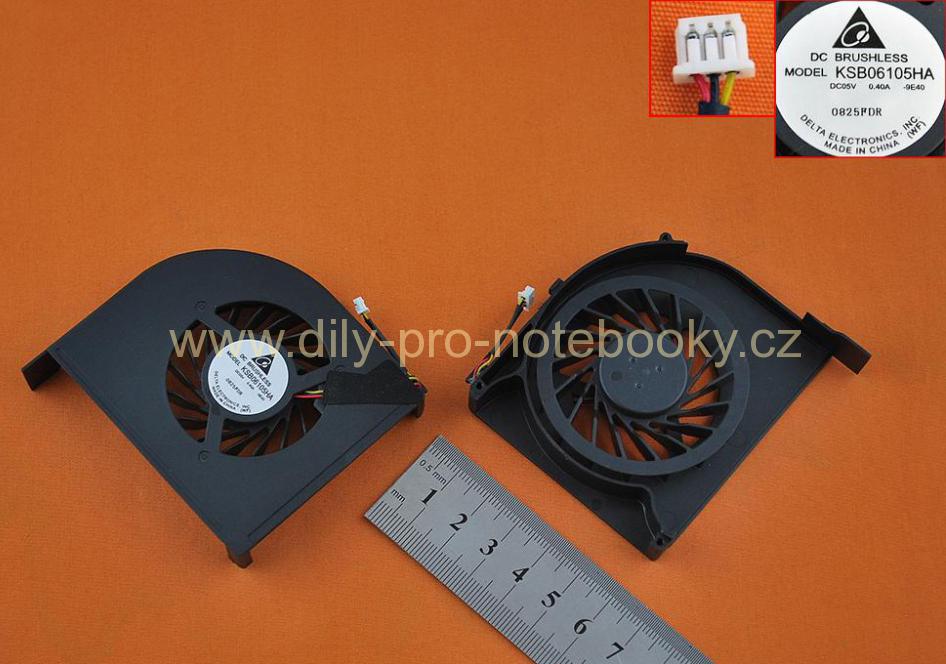 Laptop Cooling Fan for HP Pavilion DV6-2000 DV6-210, version 1