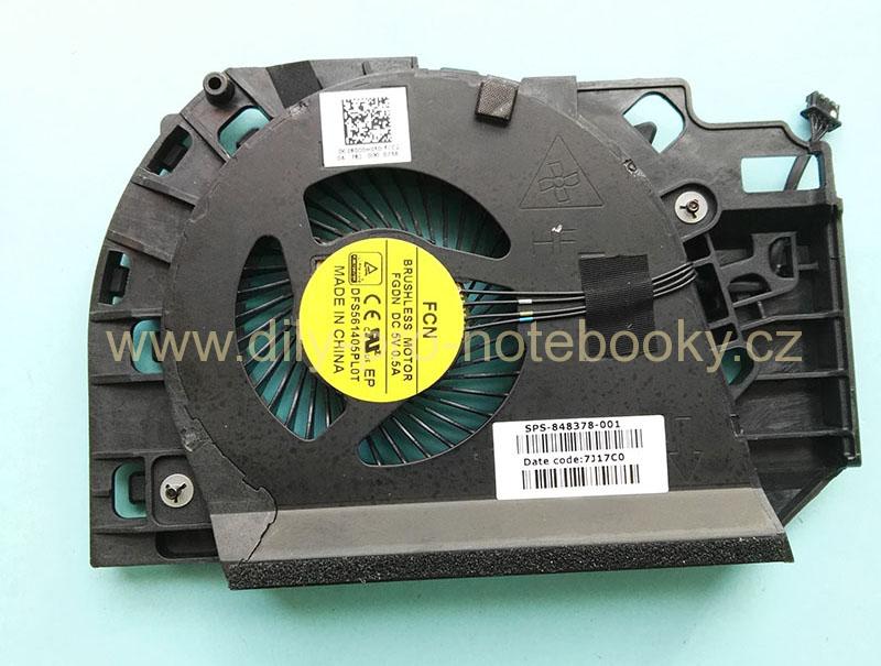 Laptop Cooling Fan for HP Zbook 17 G3, GPU