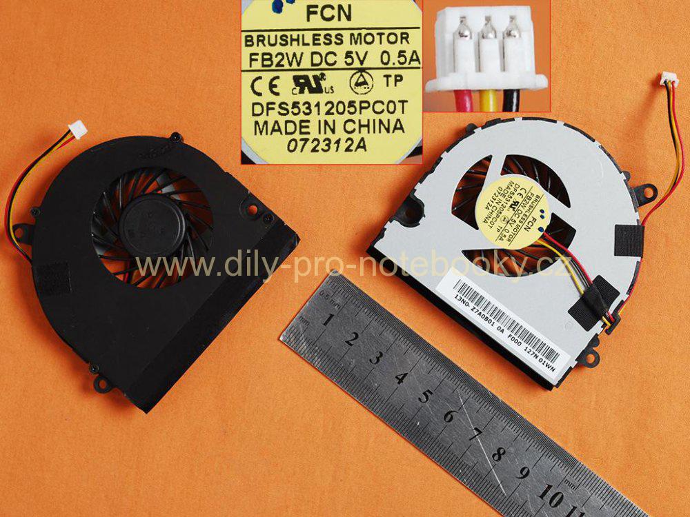 Laptop Cooling Fan for Fujitsu LifeBook N532 NH532