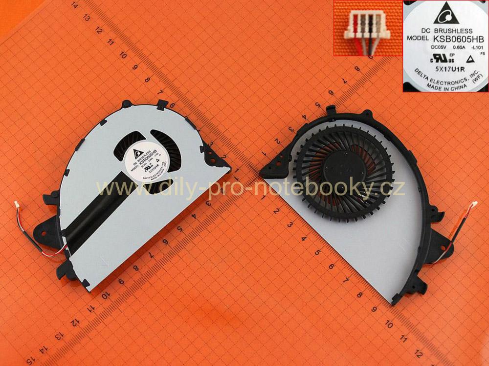 Laptop Cooling Fan for Sony Vaio Svs15 Svs1511 Svs1511s3c Svs1511s1c Svs1511s2c