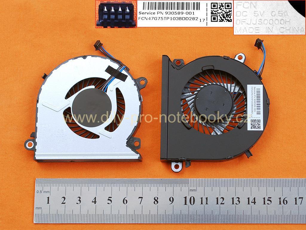 Laptop Cooling Fan for HP Pavilion Power 15-CB 15-CB035WM 15-CB077CL 15-CB