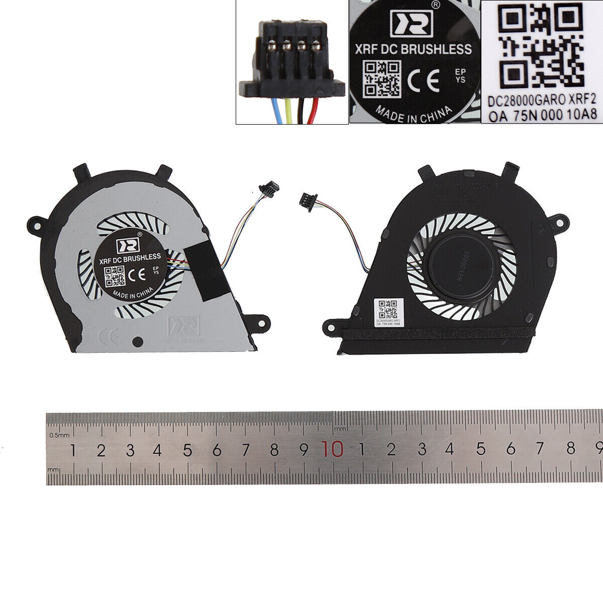 Laptop Cooling Fan for for Dell Inspiron 13 7000 7373