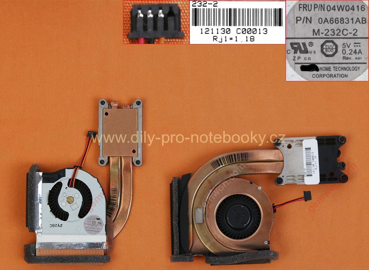 Cooling Fan with Heatsink for Lenovo Thinkpad T420s T420SI