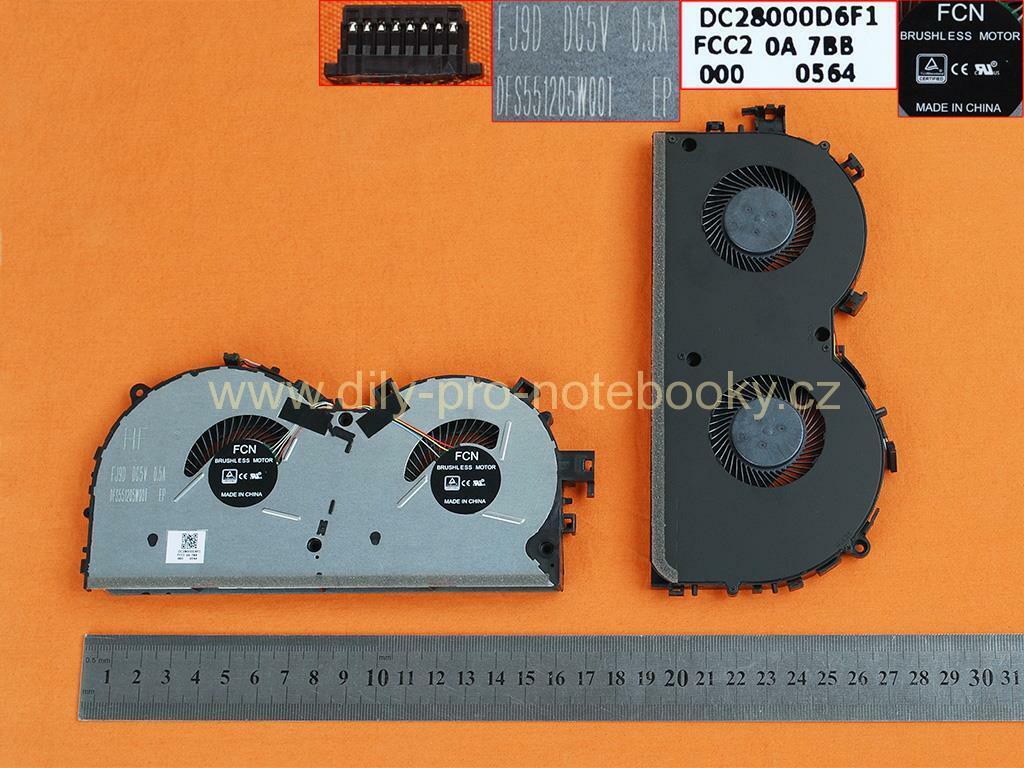 Laptop Cooling Fan for Lenovo Legion Y520-15IKBM R720-15IKBN, version 1