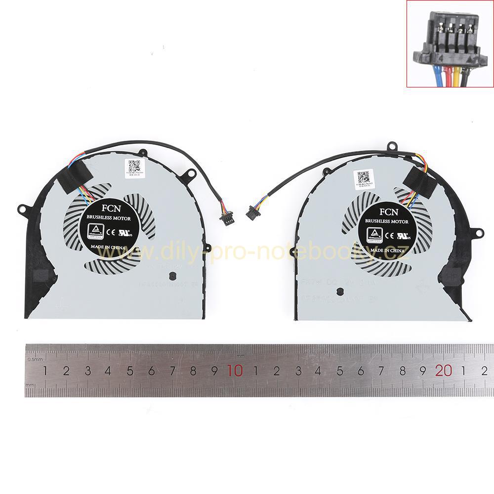 Laptop cooling fans for Asus GL503VM FX63VM , CPU + GPU, version 1