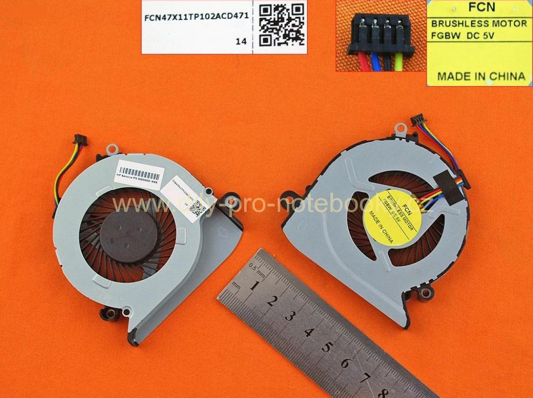 Laptop Cooling Fan for HP Pavilion 15Z-A 17-G 14-AB 15-AN 812109-001
