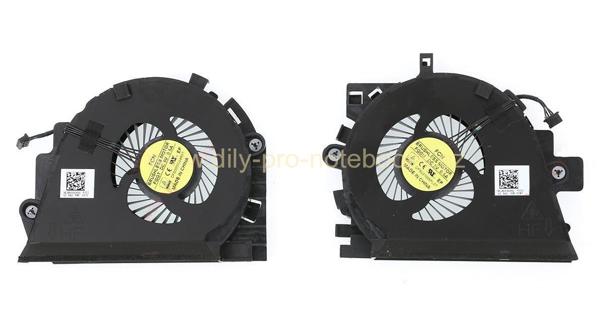 Laptop Cooling Fans for HP Zbook 15 G3, pro CPU + GPU