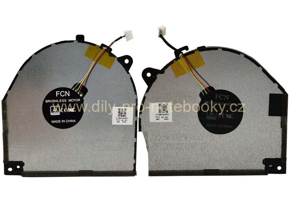 Laptop Cooling Fans for Lenovo Legion Y530-15ICH Y7000 Y530
