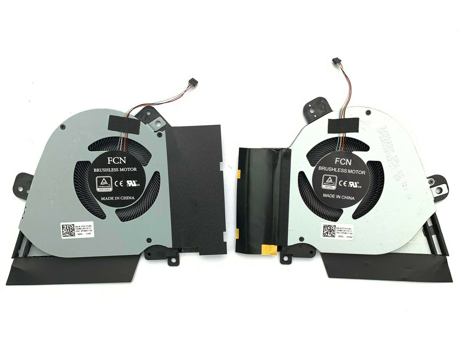 Laptop Cooling Fans for Asus ROG Zephyrus S GX502GW GX502LWS pro CPU+GPU