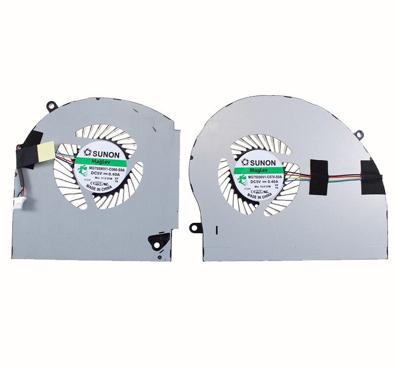 Laptop Cooling Fans for Dell Alienware 17 R4 R5 P31e