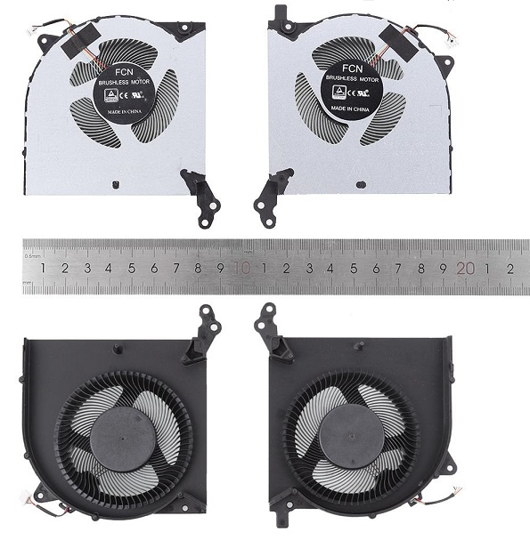 Laptop Cooling Fans for LENOVO Legion Y7000 Y7000P R7000 R7000P 2020, GPU + CPU, DC12V, version 4