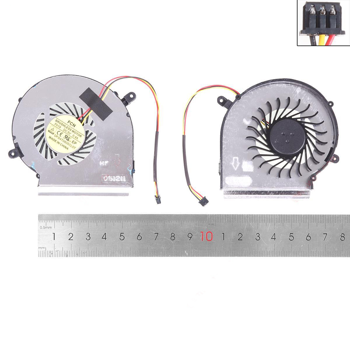 Laptop Cooling Fan for MSI GE62 GE72 GL62 GL72 PE60, 3PIN, GPU, version (2 )