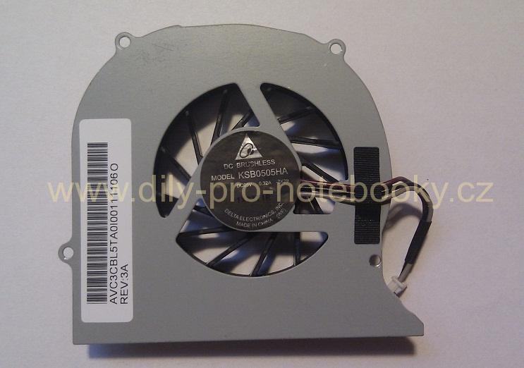 Laptop Cooling Fan for Toshiba Satellite P300, version 2