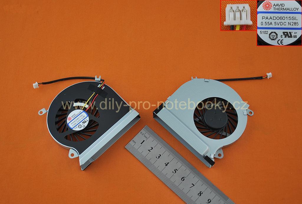 Laptop Cooling Fan for MSI GE70, MS-1756, MS-1757