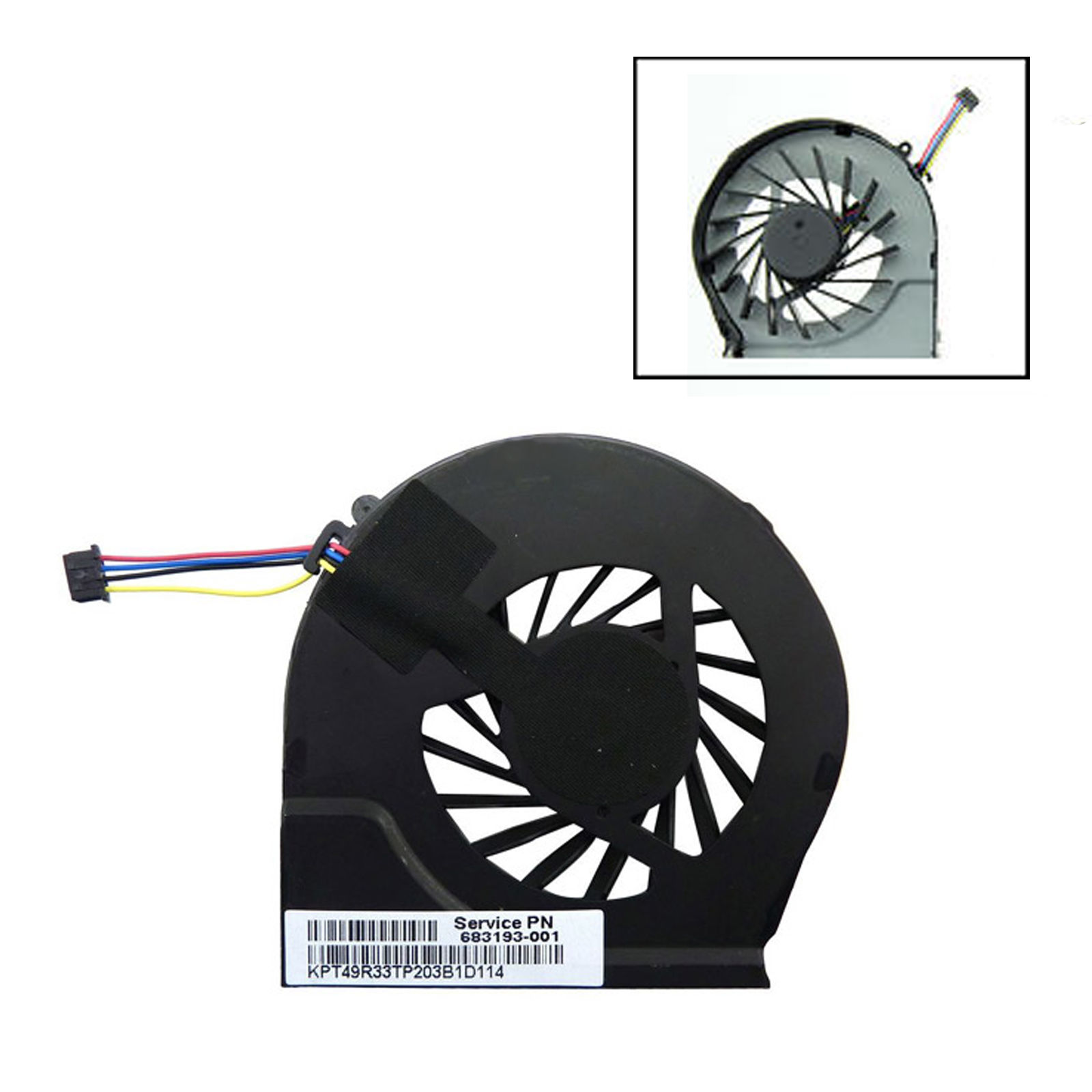 Laptop Cooling Laptop Cooling Fan for HP Pavilion G6-2000 G6-2100 G6-2200