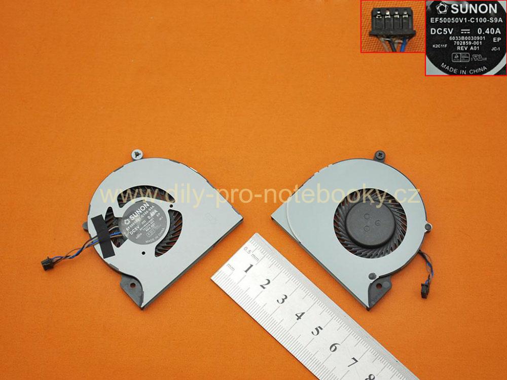 Laptop Cooling Fan for HP Elitebook Folio 9470 9470M