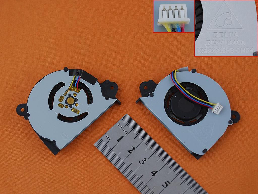 Laptop Cooling Fan for Asus Vivobook X202E S200E, version 1