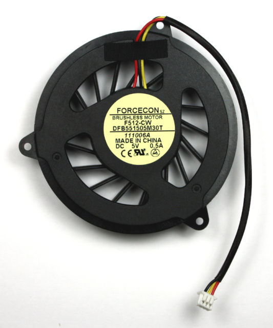 Laptop Cooling Fan for HP Dv5000 Dv5100 Dv8000, version 1