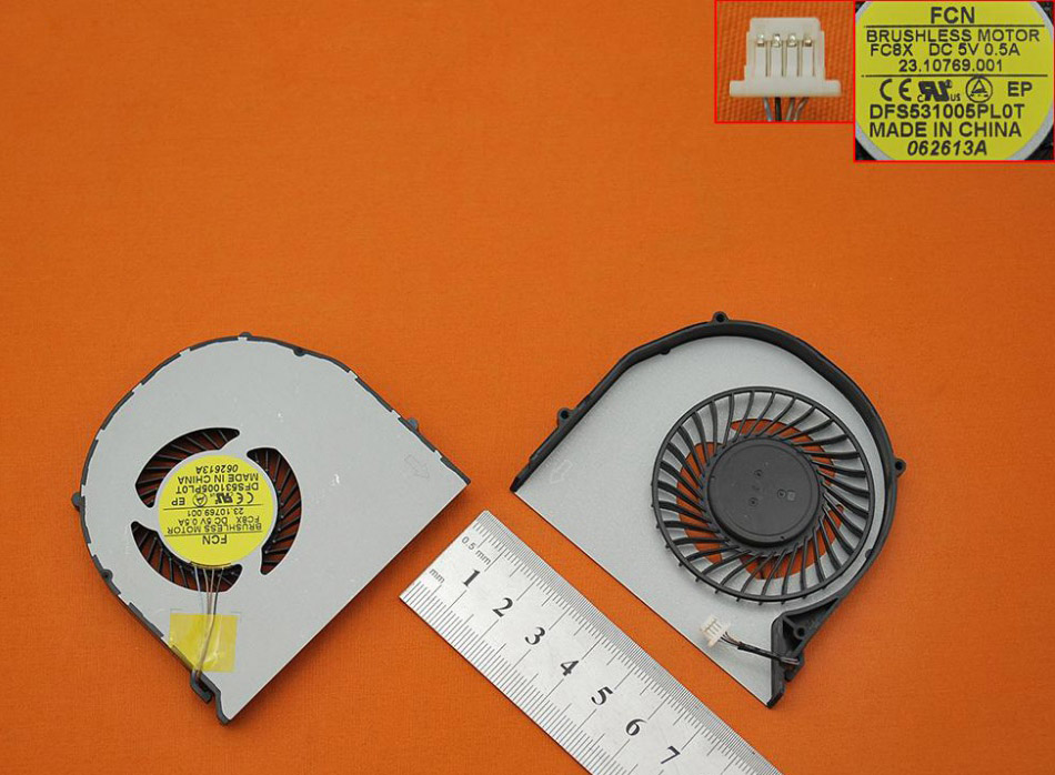 Laptop Cooling Fan for Acer E1-422 E1-422G E1-522 MS2372