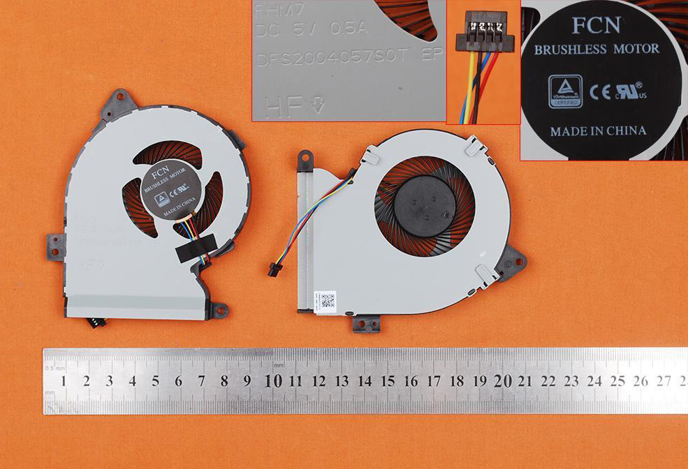 Laptop Cooling Fan for Asus X540 X540LJ X540SA X540LA X540Lj X540YA, version 1