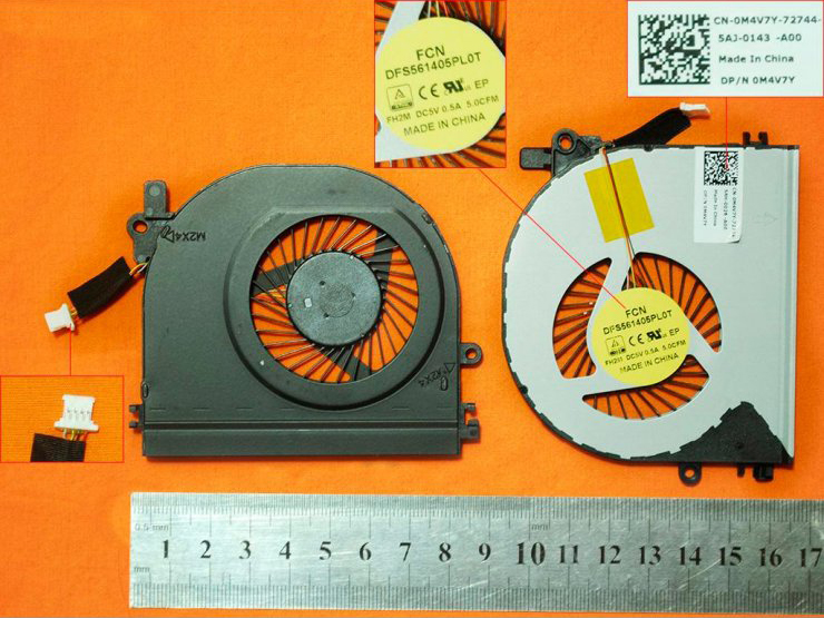 Laptop Cooling Fan for Dell Vostro 5459
