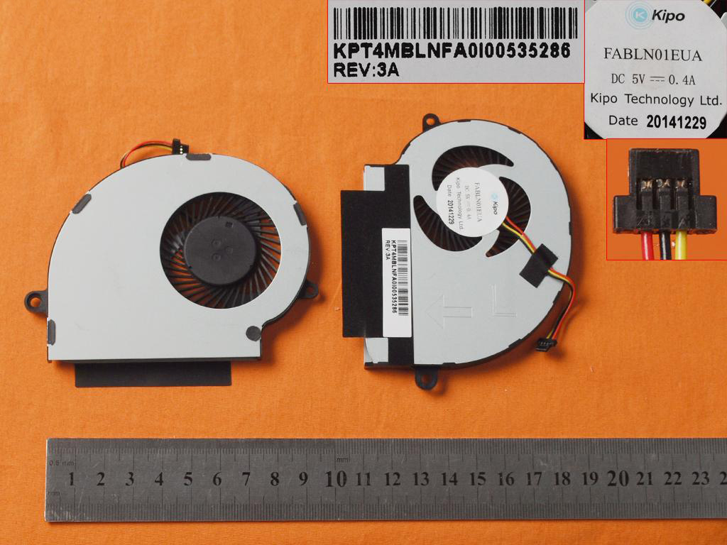 Laptop Cooling Fan for Toshiba Satellite S55T-B , left side