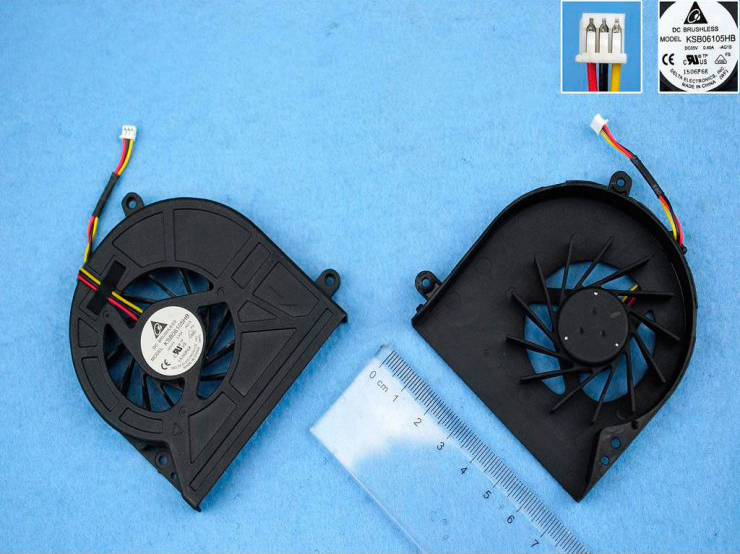 Laptop Cooling Fan for Toshiba Satellite C660 C655 C655D, version 2
