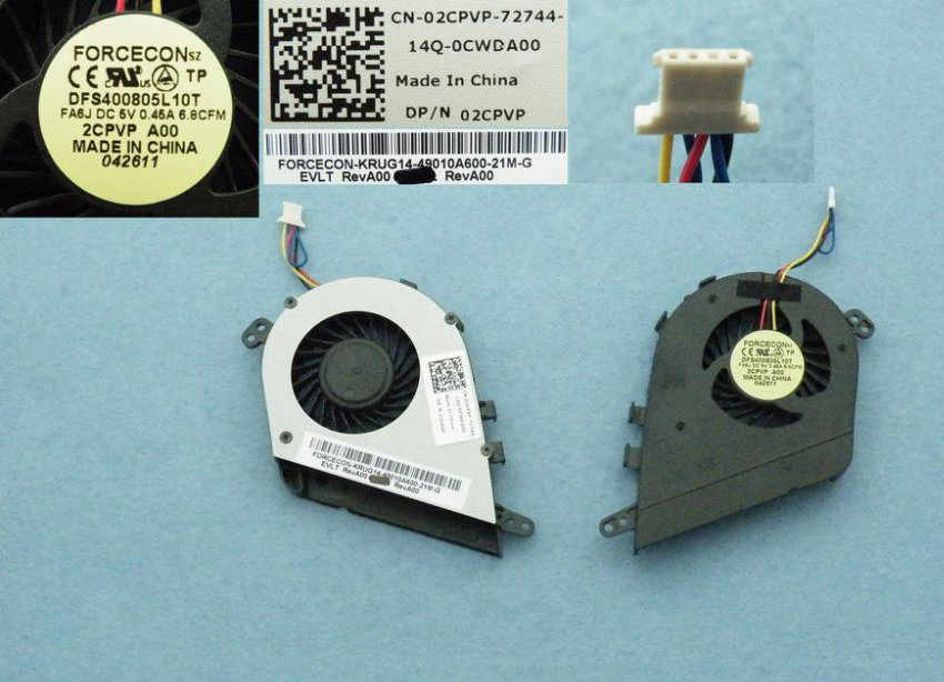 Laptop Cooling Fan for Dell Latitude E5420 E5420M 5420