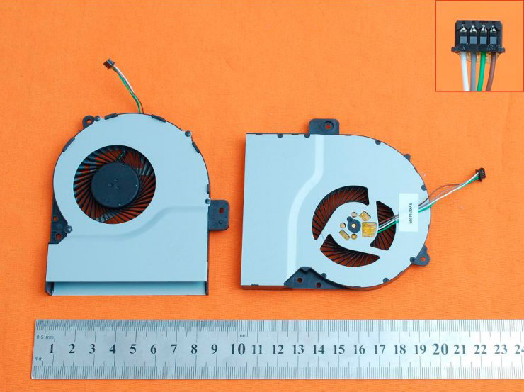 Laptop Cooling Fan for Asus X751L X751LA X751LAV X751LD X751LK X751LX