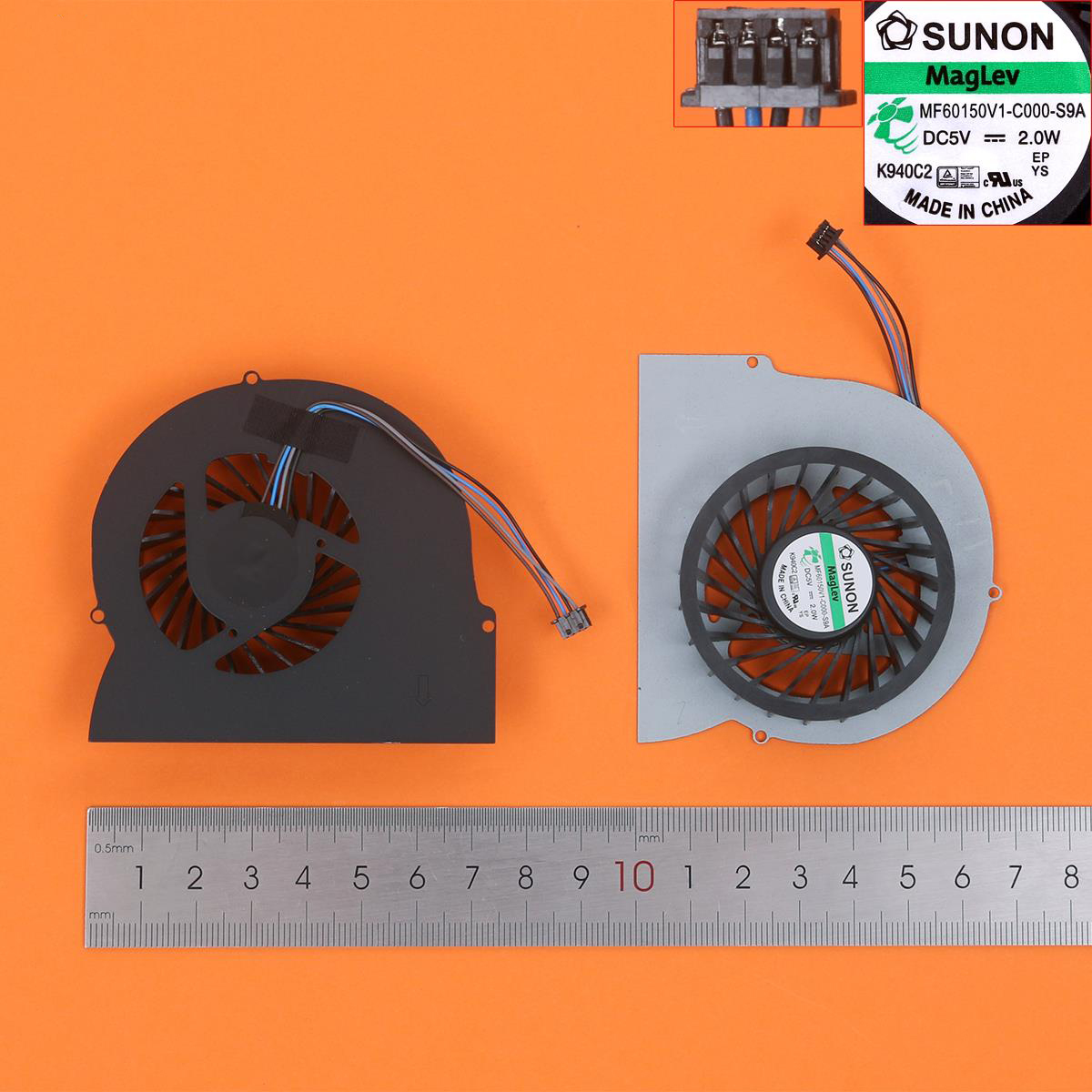 Laptop Cooling Fan for HP EliteBook 8560W 8460P 8460W 8560P, version 3