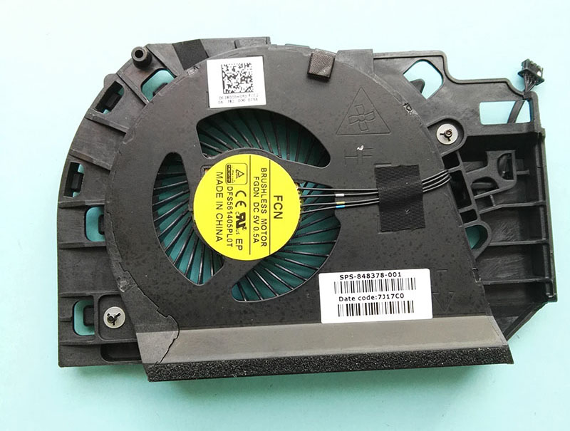 Laptop Cooling Fan for HP Zbook 17 G3, GPU