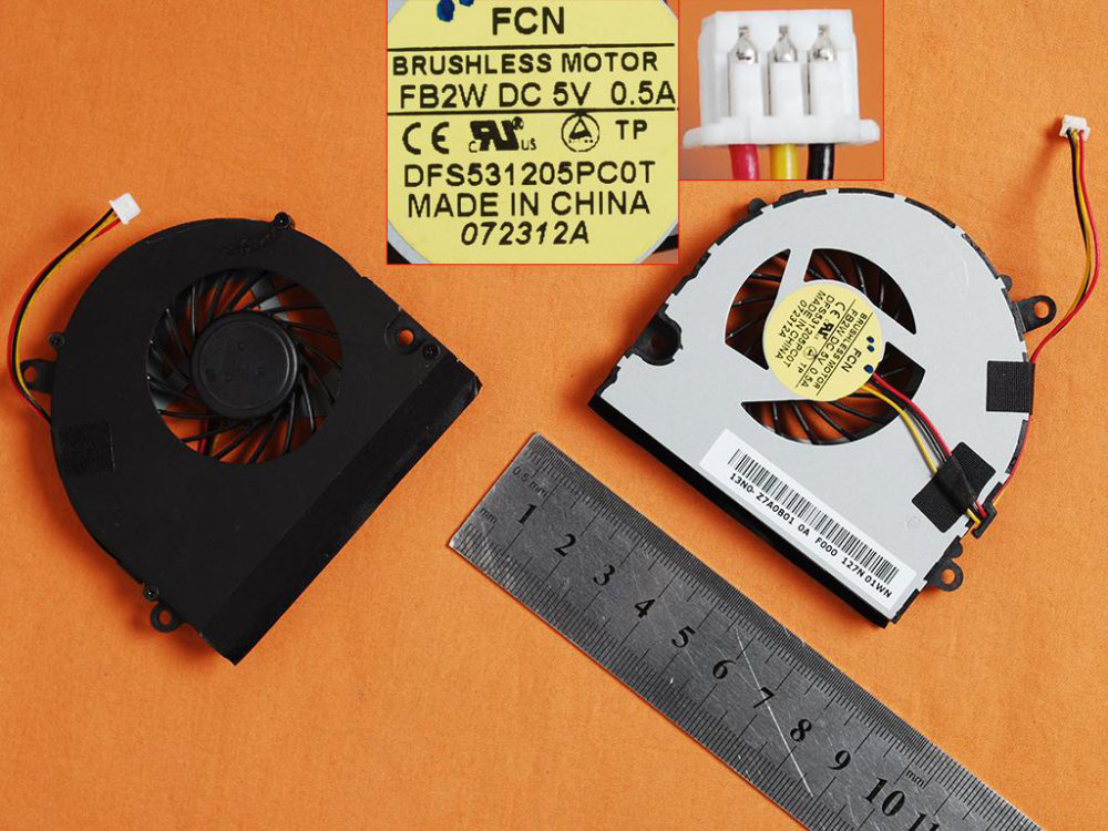 Laptop Cooling Fan for Fujitsu LifeBook N532 NH532