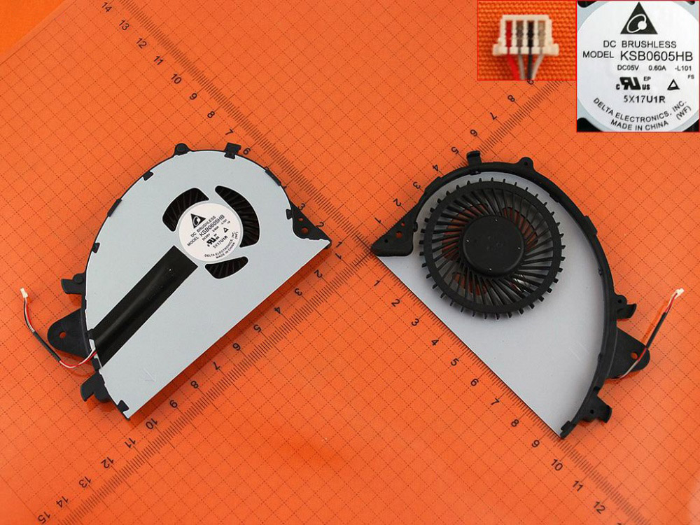 Laptop Cooling Fan for Sony Vaio Svs15 Svs1511 Svs1511s3c Svs1511s1c Svs1511s2c