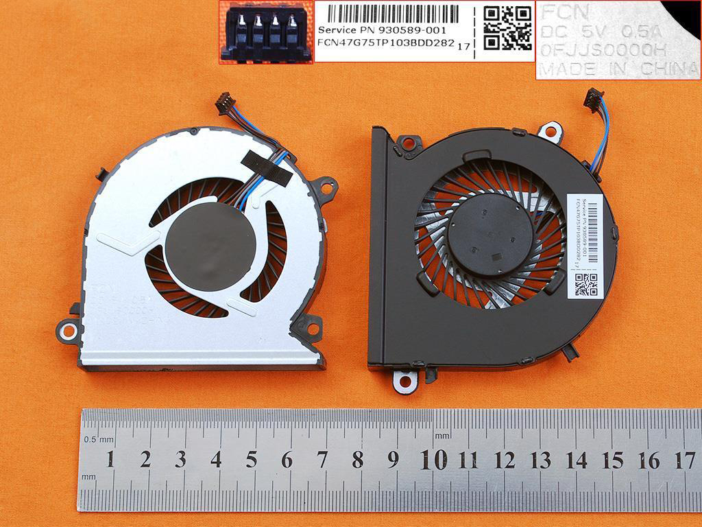 Laptop Cooling Fan for HP Pavilion Power 15-CB 15-CB035WM 15-CB077CL 15-CB