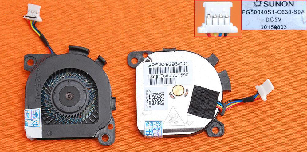 Laptop Cooling Fan for HP Envy 13-D, left side
