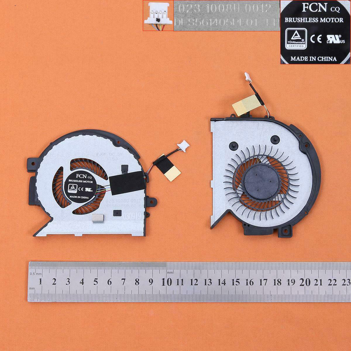 Laptop Cooling Fan for HP Envy X360 15-BQ 15-BP 15M-BQ 15-BQ008CA 15M-BQ021DX 15M-BQ121DX