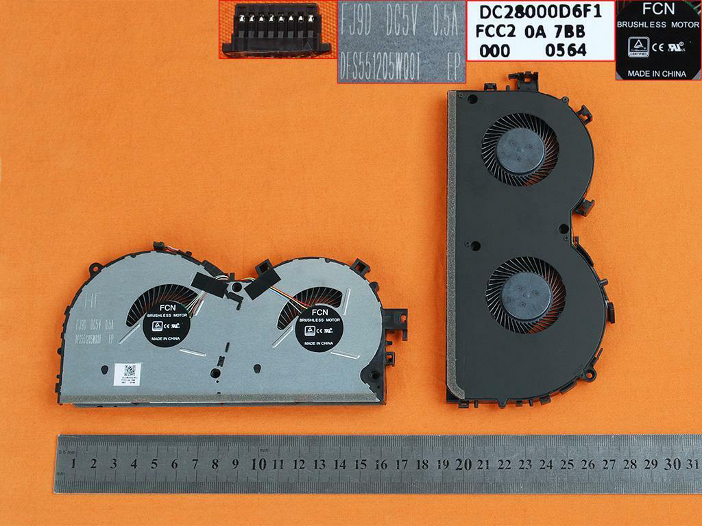 Laptop Cooling Fan for Lenovo Legion Y520-15IKBM R720-15IKBN, version 1